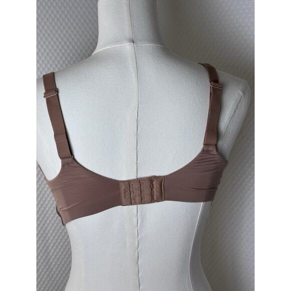 Soma Enbliss Wireless Bra Smooth Adjustable Nude Tan Comfortable Size 36D - Picture 4 of 5